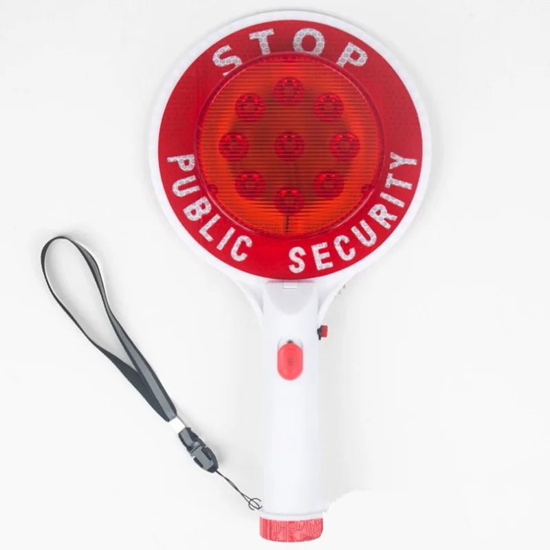 Handheld LED Rechargeable Parking Warning & Command Sign