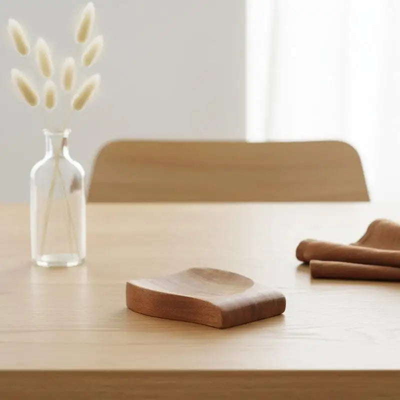 Multiuse Wooden Spoon Holder Rest Tableware Holder For Home Kitchens And Dining Table Utensil Unique And Practical Design Oasis Select