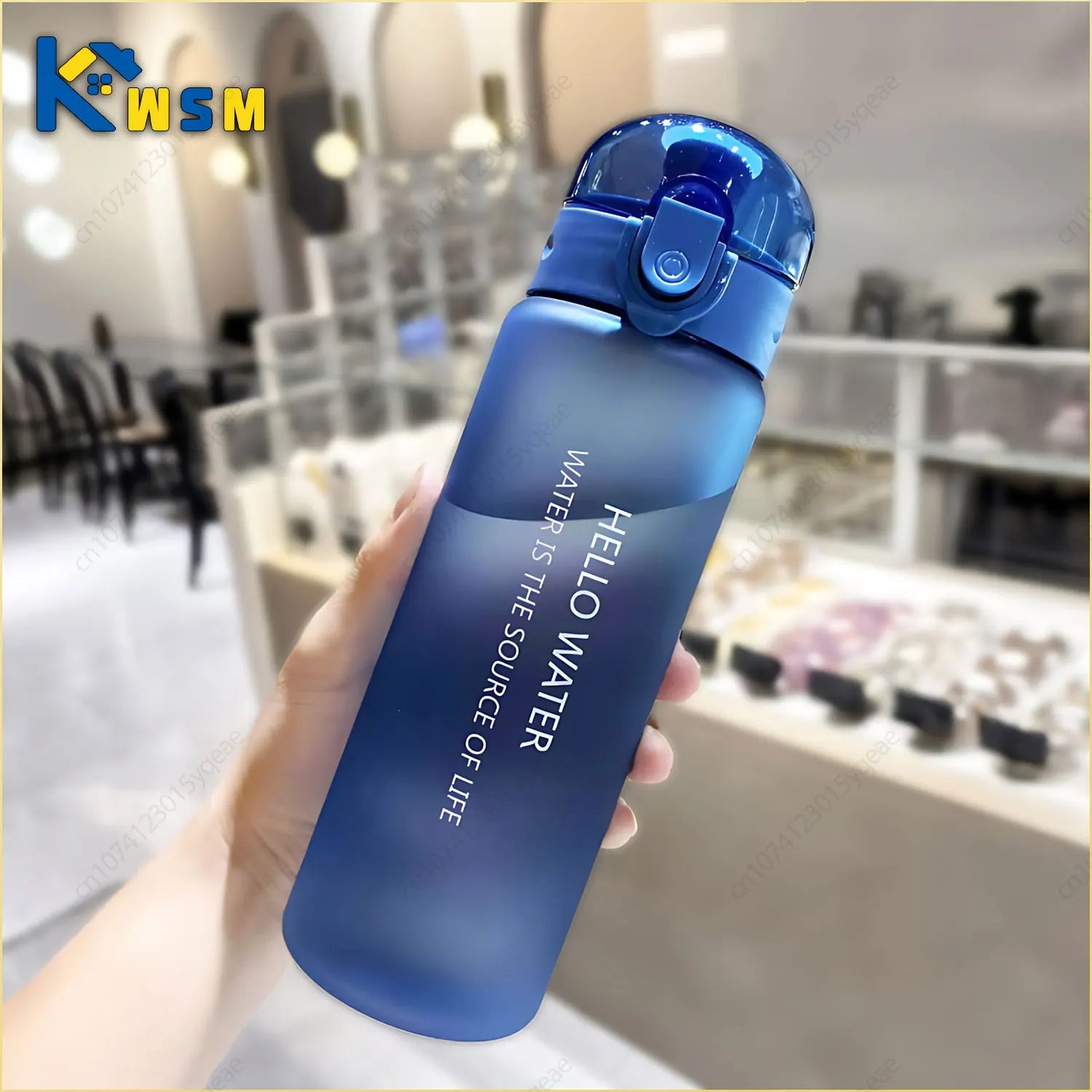 780/1000ml Plastic Water Bottle for Drinking Portable Sport Tea Coffee Cup Kitchen Tool Kids Water Bottle for School Transparent Oasis Select