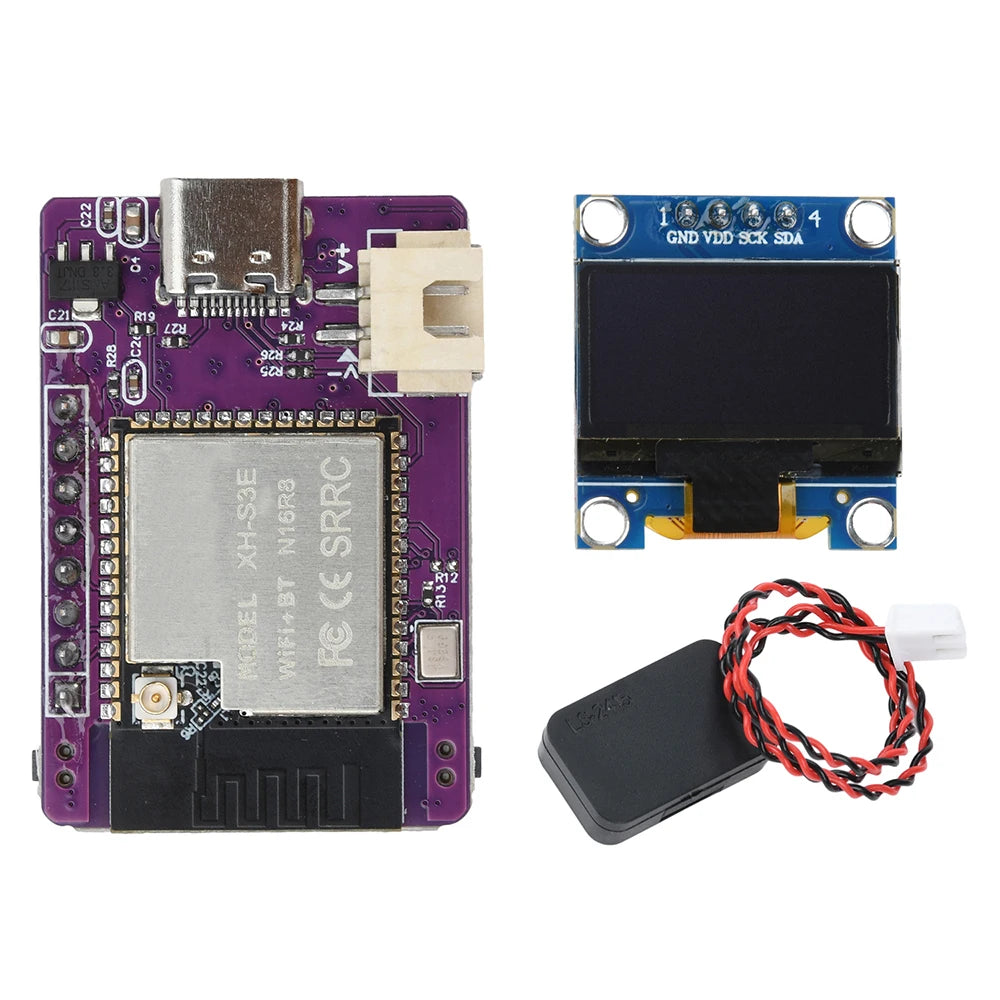 MINI ESP32-S3-N16R8 Development Board Xiaozhi Ai Voice Dialogue Robot Module With 0.96-Inch Oled Screen Type C Oasis Select ESP32 With display