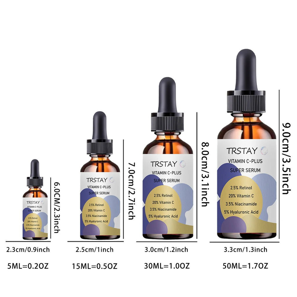Vitamin C & Retinol Face Serum – Brighten & Smooth Skin