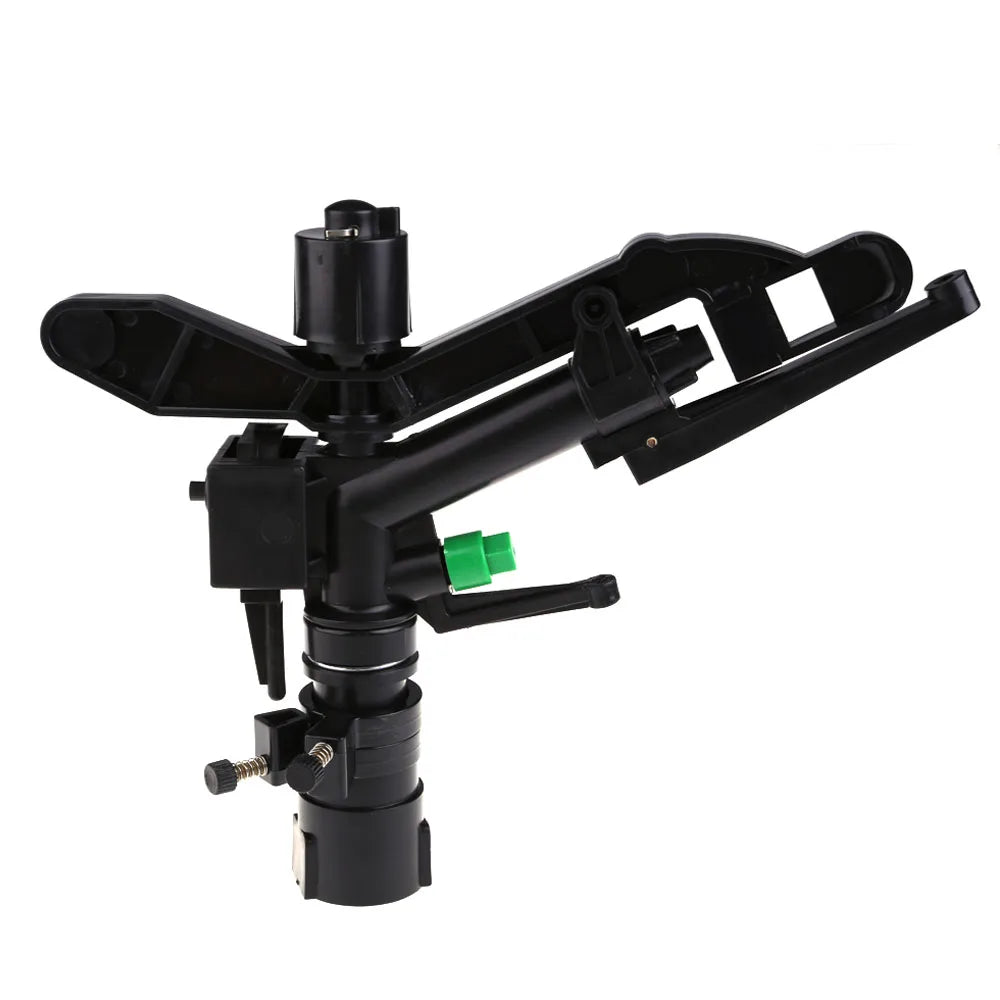 1 inch Connector Impact Sprinkler Automatic Farm Rotating Rocker Sprinklers Multi-function Adjustable Rotating Irrigation System Oasis Select
