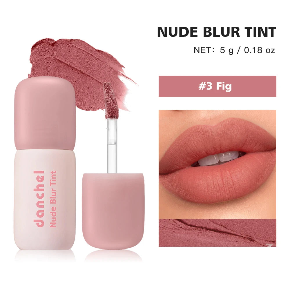 K‑Beauty Nude Blur Tint 15 Light Apricot 2‑in‑1 Lip & Cheek Stain Soft‑Focus Matte Long Lasting Waterproof Korean Lip Makeup Oasis Select 3Fig