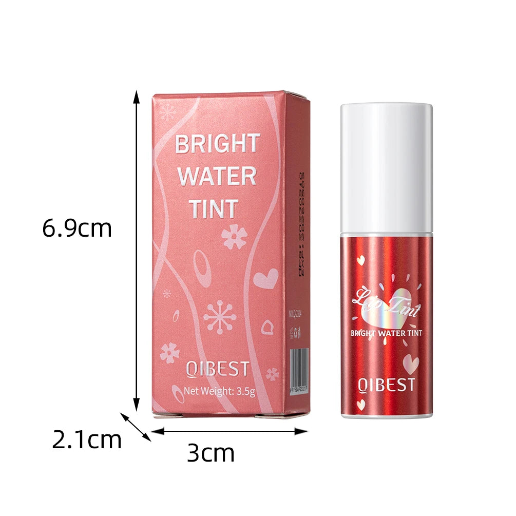 QIBEST Moisturizing Lip Glaze – Dual-Use Lips, Eyes & Cheeks