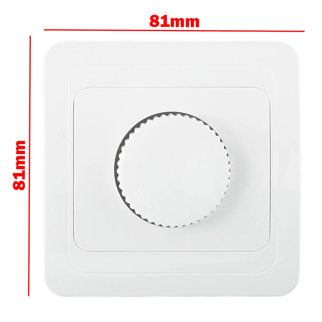 230V LED Dimmer Switch Light Adjustable Brightness Controller 4 To 300W For Flush-Mounted Dimmable Lamps Oasis Select