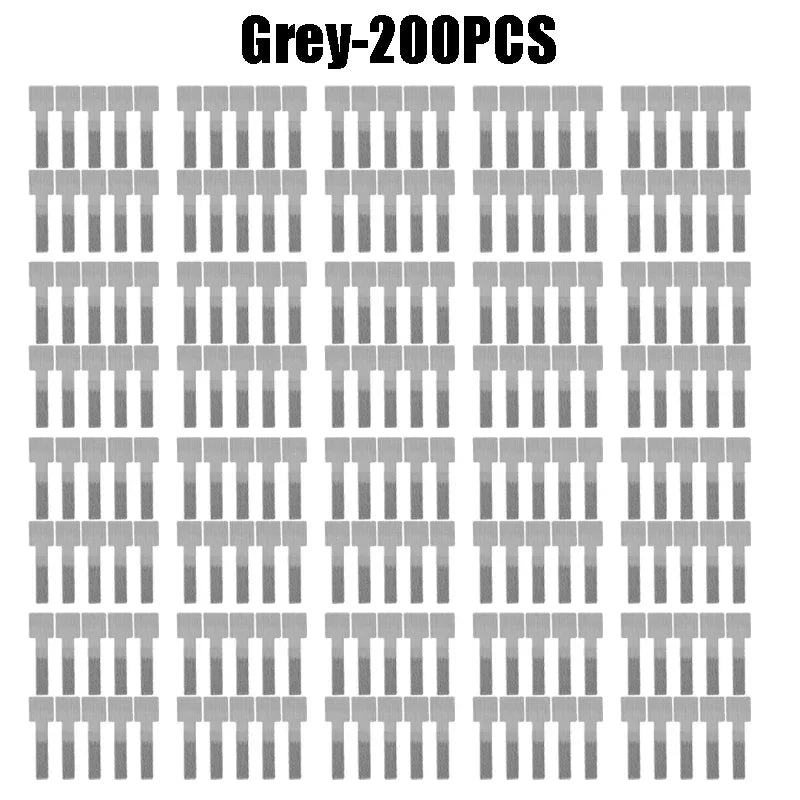 New Reusable Cable Ties Velcro Ties Self-Adhesive Power Cord Cable Holder Adjustable Cord Storage Desktop Organiser Manager Oasis Select Grey-200PCS