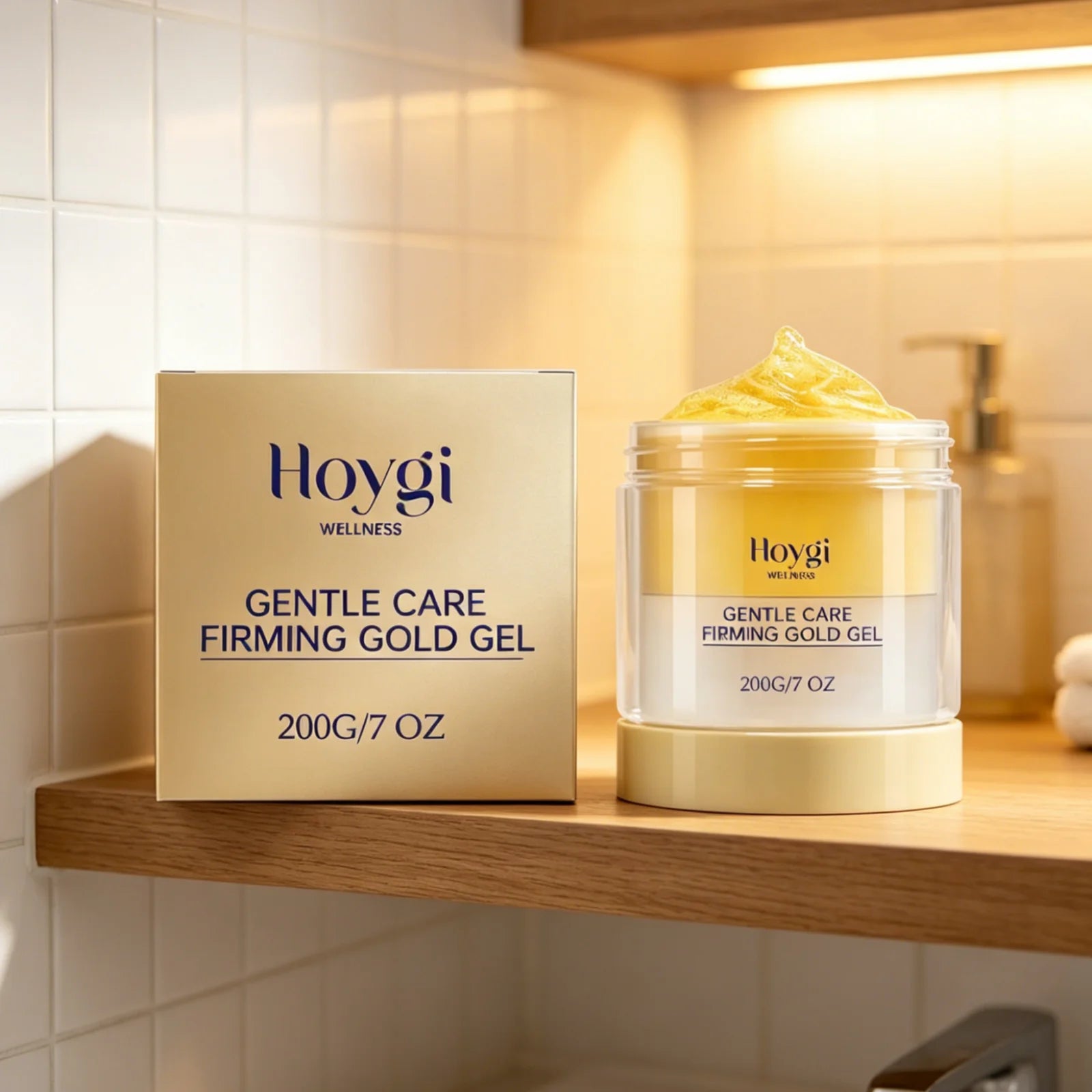 Hoygi Firming Gold Body Gel – Lifting, Smoothing & Moisture 200g Body Firming Gel Oasis Select