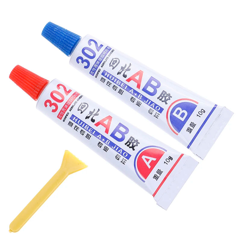 2Pcs Super Strong Epoxy Clear Glue Adhesive Resin Immediate Glue (A+B) Craft Oasis Select
