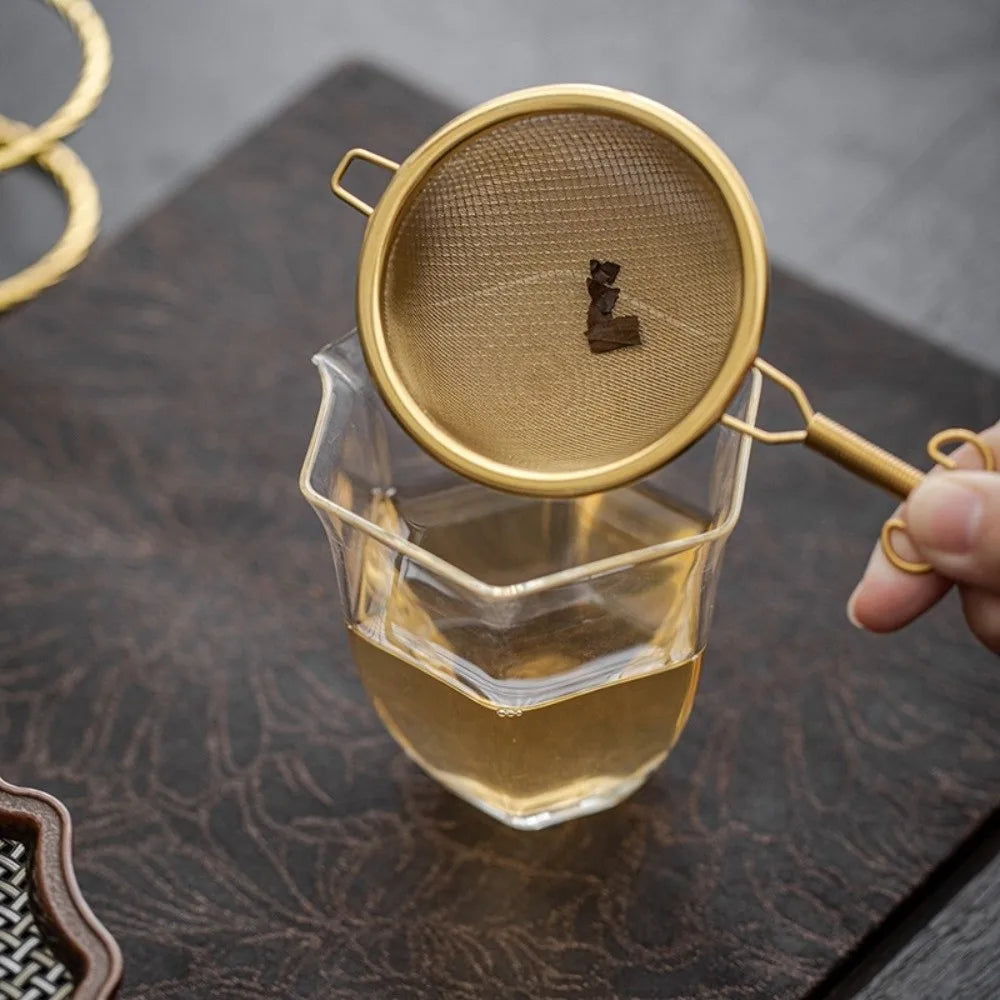 Fine Mesh Stainless Steel Tea Strainer & Coffee Filter