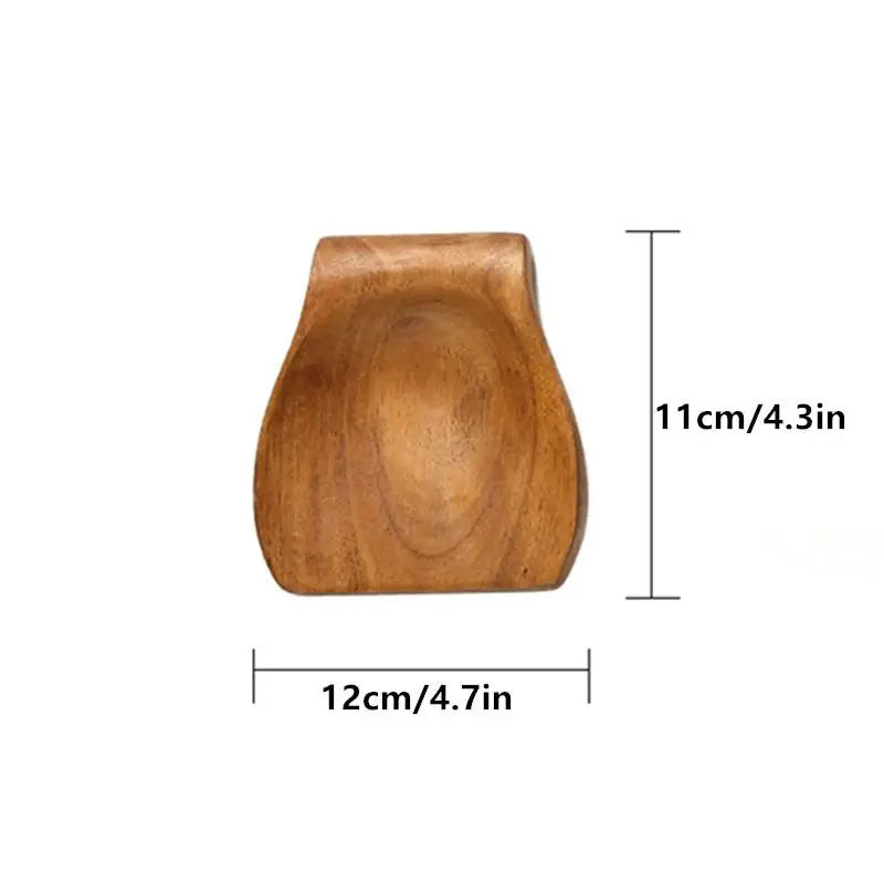 Multiuse Wooden Spoon Holder Rest Tableware Holder For Home Kitchens And Dining Table Utensil Unique And Practical Design Oasis Select
