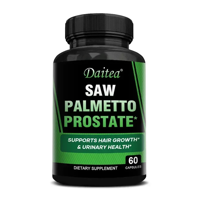 Saw Palmetto Berry Extract Capsules – Hair & Hormone Support