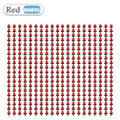 50-800PCS Adjustable 8 Hole Red Cap Drip 360 Degree Watering Adjustable for Garden Watering Pipe System Anti Clogging Dripper Oasis Select Red-400PCS