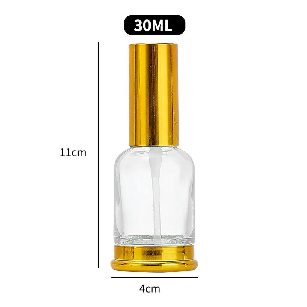 Amber Glass Refillable Atomizer Bottle – Perfume & Essential Oil
