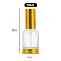 Amber Glass Refillable Atomizer Bottle – Perfume & Essential Oil