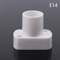 1pcs E12 E14 E17 Mini Screw Lamp Base Supporto Lamp Holder Light Bulb Socket Holder Adapter Oasis Select E14