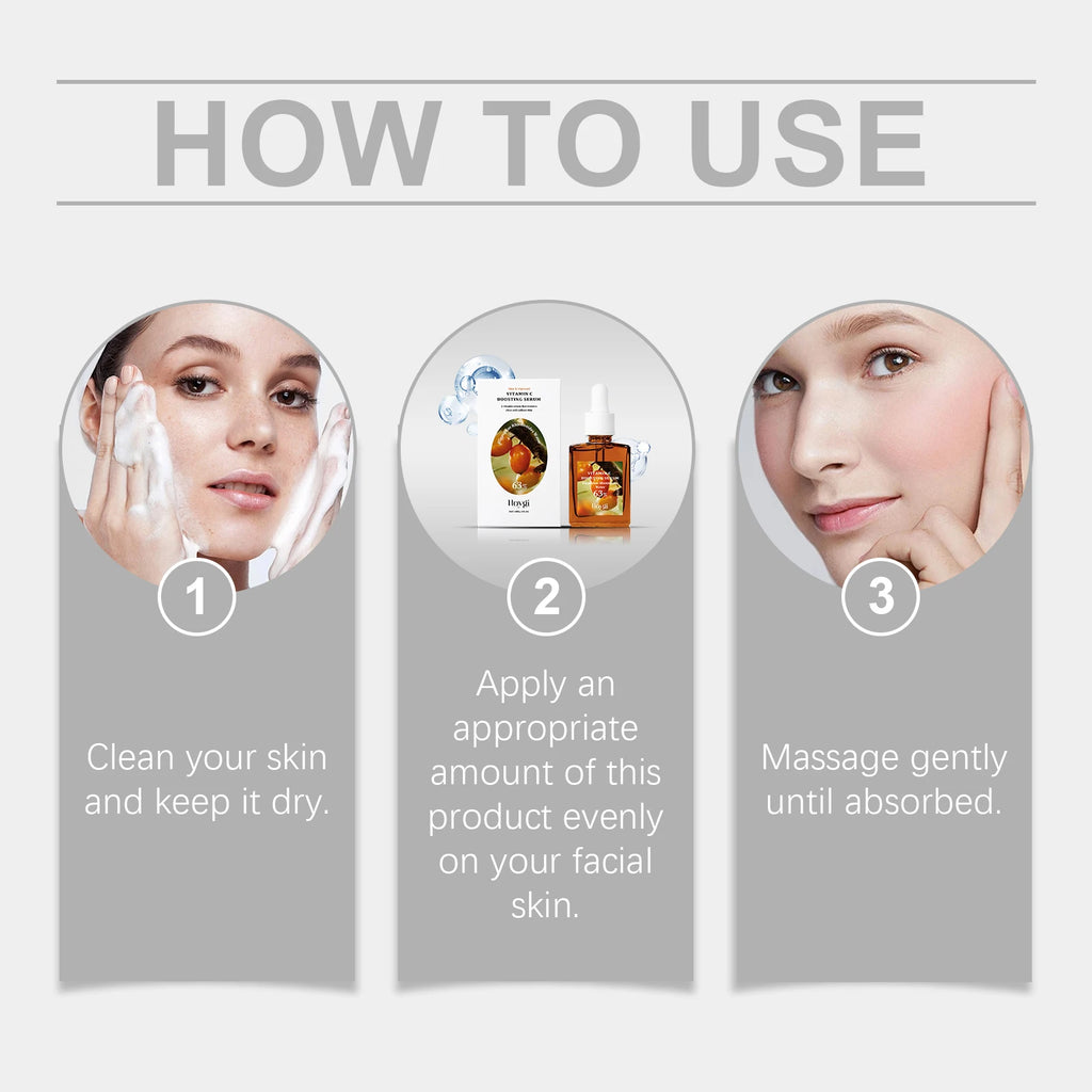 Vitamin C Serum Brightening Hydrating Firming Reduce Dark Spots Gentle Moisturizer Daily Face Serum For Glowing Skin 30ml Oasis Select