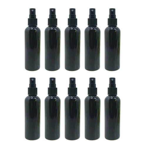 10-Pack 100ml Black Refillable Spray Bottles | Travel Atomizer Refillable Spray Bottle Oasis Select Default Title