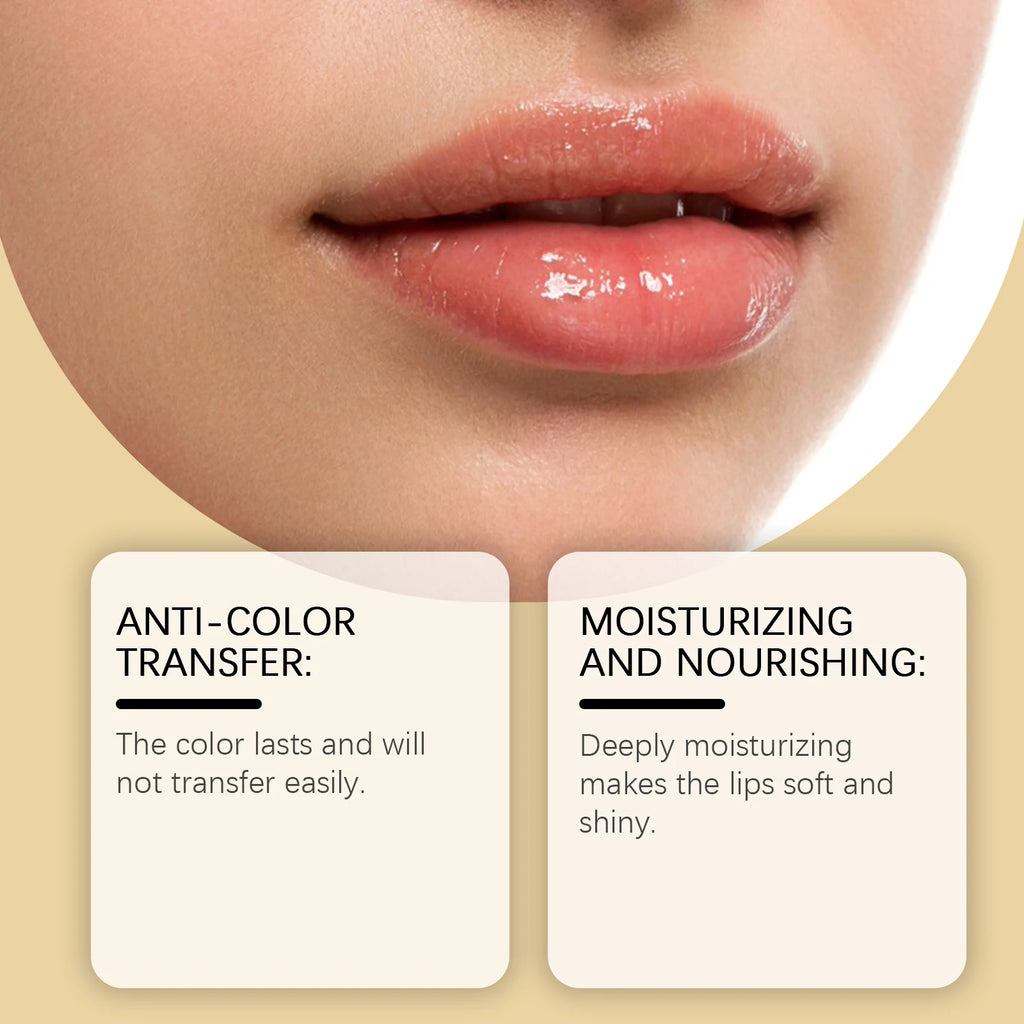 Jaysuing Color Changing Glitter Jelly Lip Balm – Hydrating Gloss Glitter Lip Balm Oasis Select