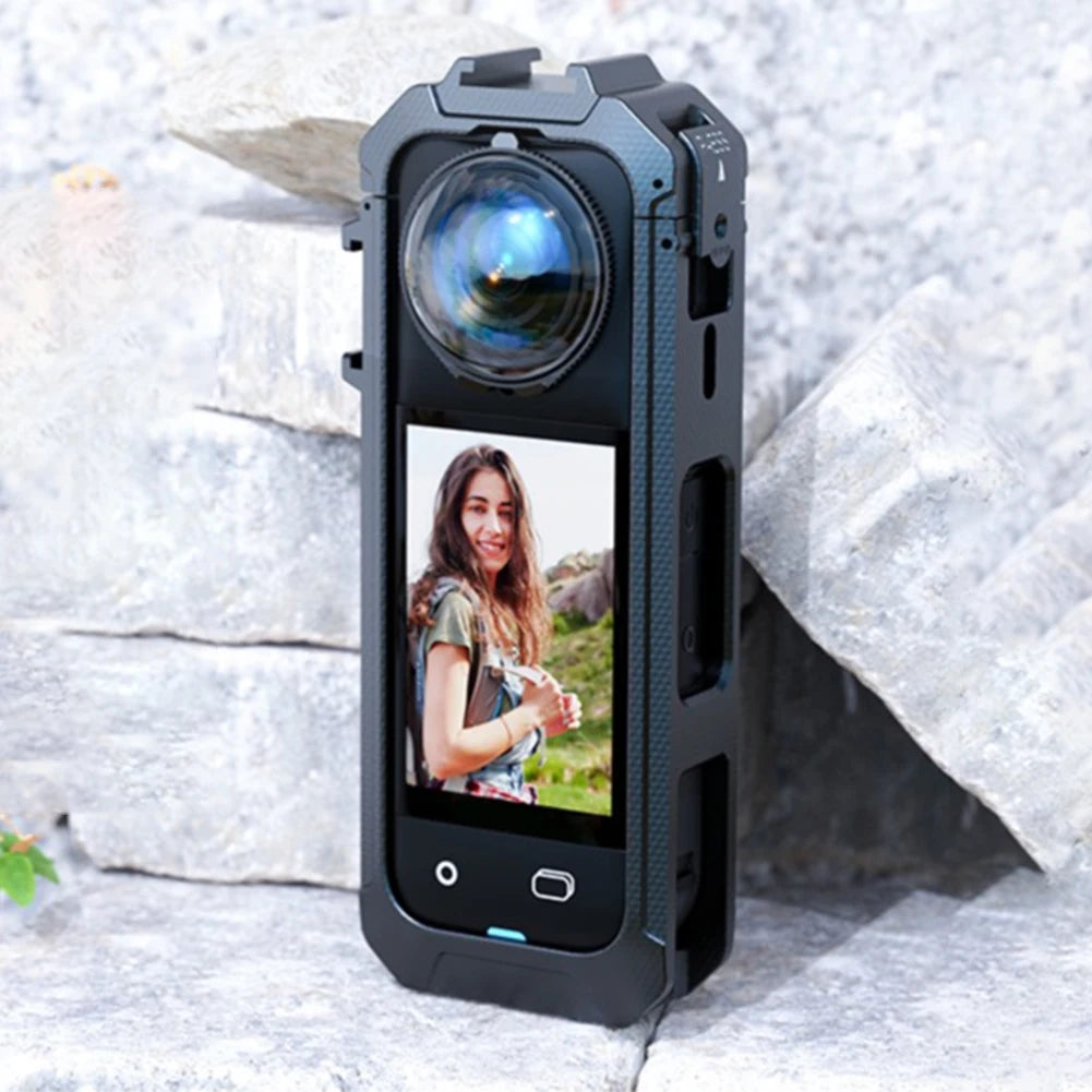 Insta360 X5 Protective Frame Magnetic Quick Release Cold Shoe Camera Protective Frame Oasis Select