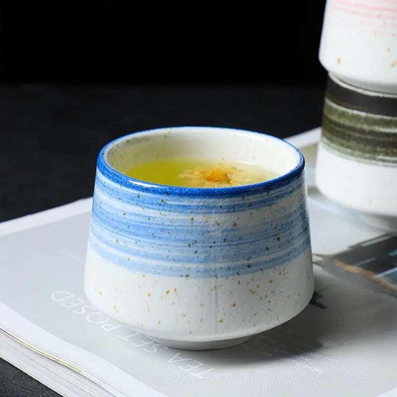 1pcs High Aesthetic Ceramic Coffee Cup Hand Brewed Coffee Sharing Cup Simple and Single High Temperature Resistant Oasis Select