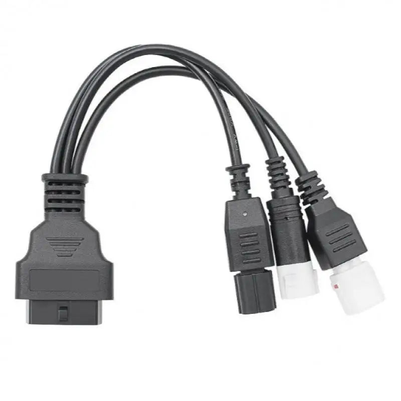 3 IN 1 For 3pin 4pin 6pin OBD2 16PIN Motorcycle Diagnostic Connector Cable Adapter Extension Cable Oasis Select A2