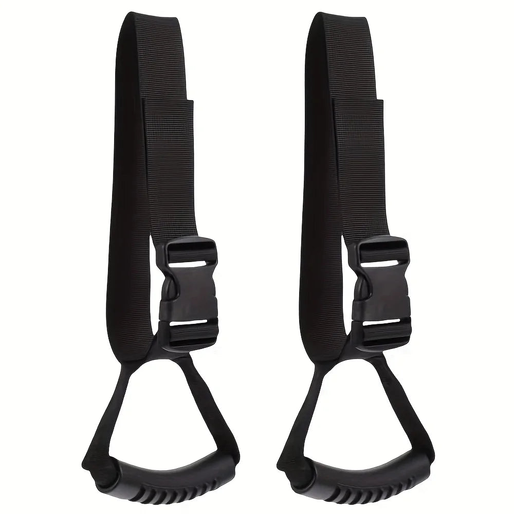 Ergonomic Car Door Handle Assist for Elderly &Disabled -Adjustable Nylon Hand Strap with Secure Buckle,Interior Safety Accessory Oasis Select 2pcs