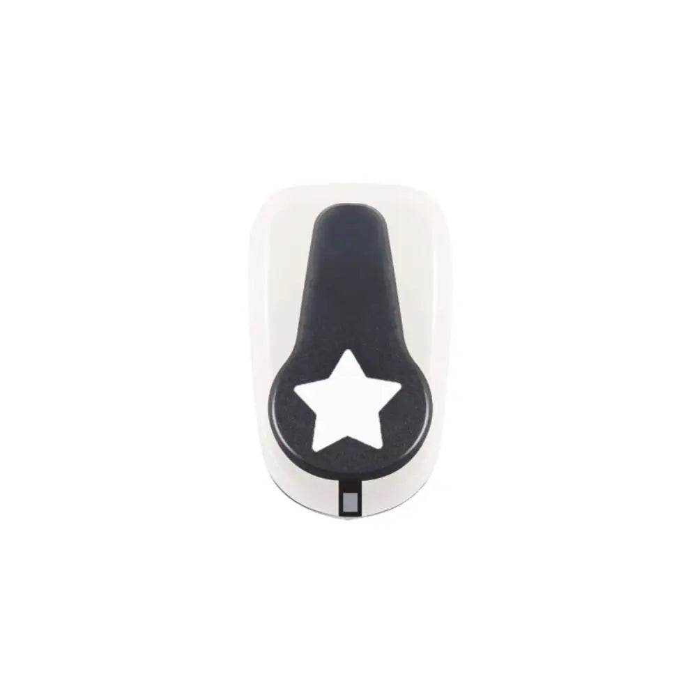 Five-pointed Star Hole Butterfly Hole Heart Hole Puncher Craft Paper Punch Non-slip Grip for Card Making School DIY Art Craft Oasis Select