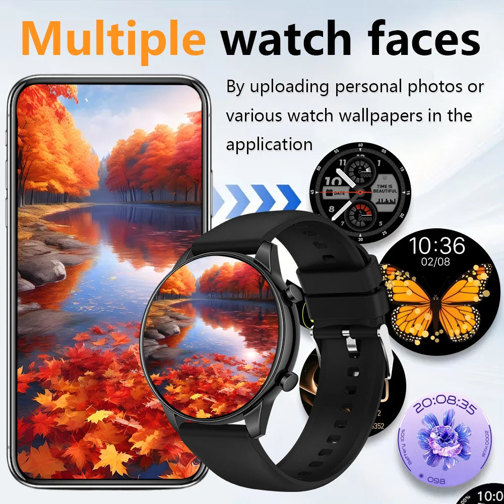 ERUN Smart Watch – Wireless Calls, Sports Modes & Fitness Tracker