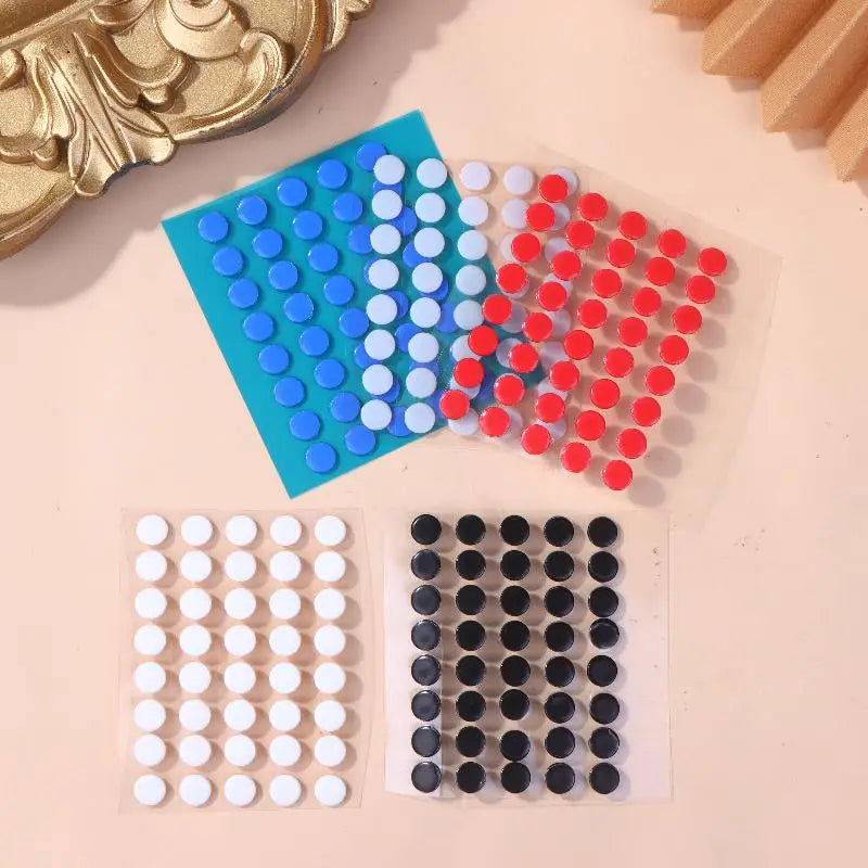 40Pcs 6.5mm Diameter 0.8mm Thickness Small Dots Universal Mouse Skates For Mouse Foot Glide Feet Sticker Oasis Select