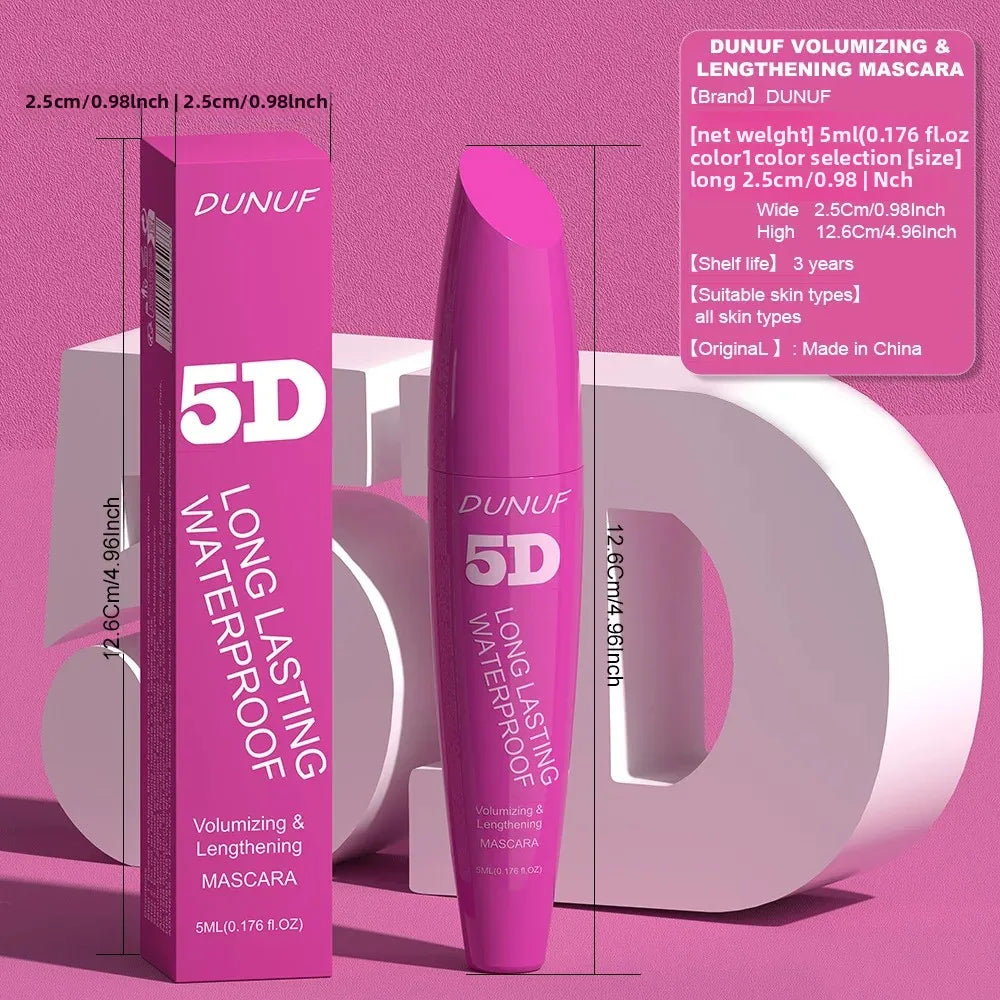 Cmaadu 5D Waterproof Volumizing Mascara – 24H Lengthening