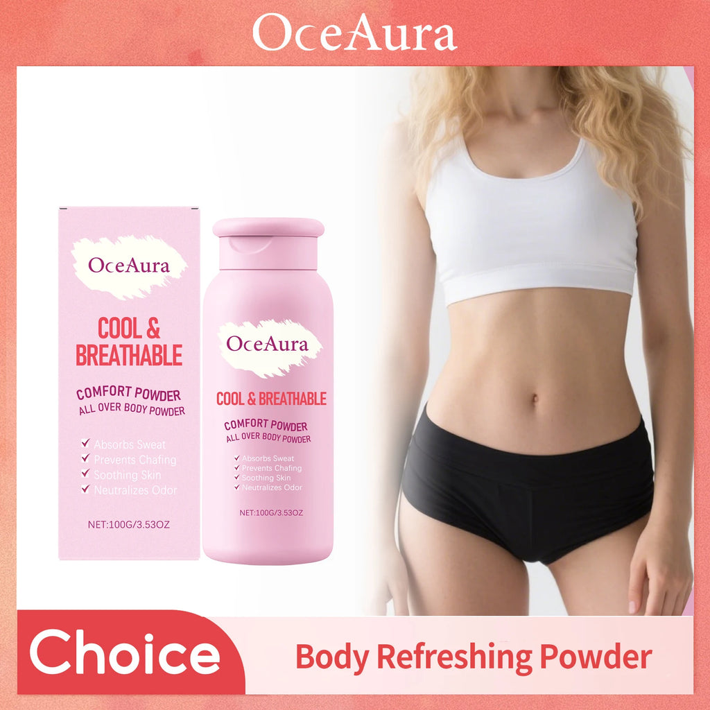 Talcum Powder For Remove Odor Sweat Moisture Refreshing Apply To Inner Thigh Pivate Areas Whole Body Sweat Absorbing Body Powder Oasis Select Default Title