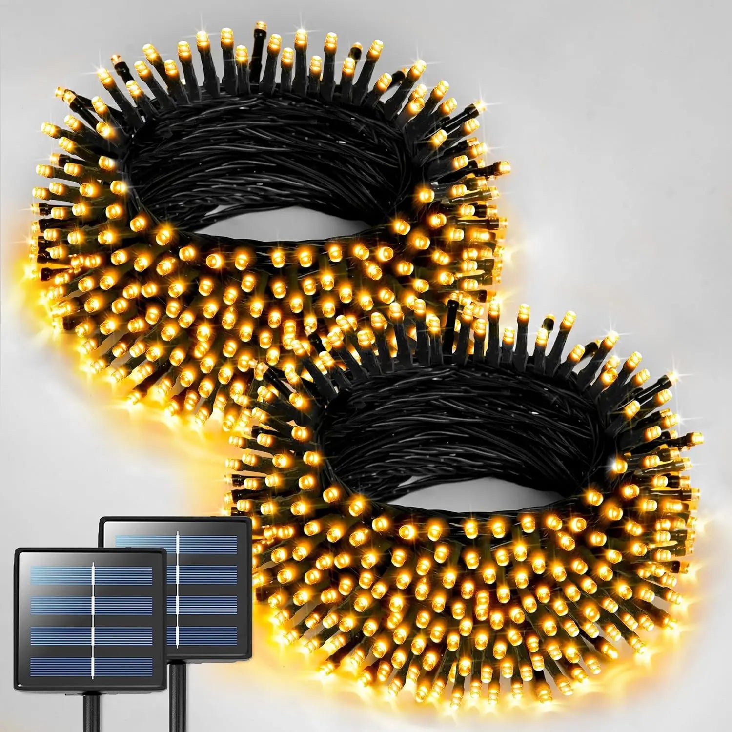 Outdoor Solar Light String Christmas Day Courtyard Decoration Starry Sky Independence Day Halloween Lights Oasis Select Solar 5m 20 light 2