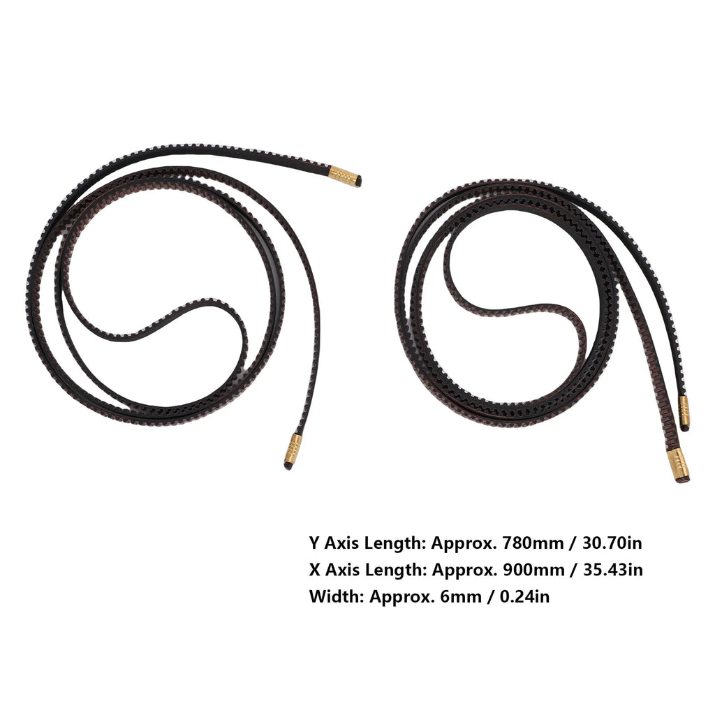 2GT 6mm Width 780mm Y/900mm X Axis Timing Belt High Precision Wear-Resistant Replacement for Anycubic Kobra Series 3D Printer Oasis Select