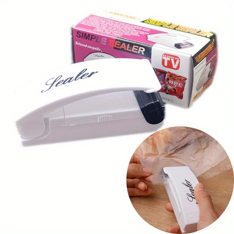 Mini Sealing Machine Small Household Sealing Machine Food Bags Plastic Bags Hand Pressure Sealing Machine Oasis Select