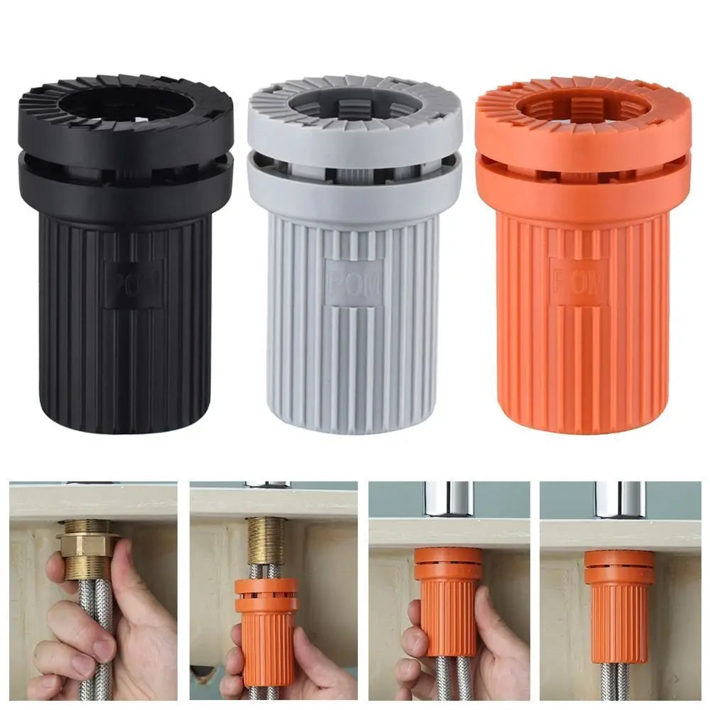 Faucet Fixed Base Wash Basin Fixation Foot Nut Tap Fastener for Kitchen Bathroom Sink Faucet Quick Install Repair Accessories Oasis Select