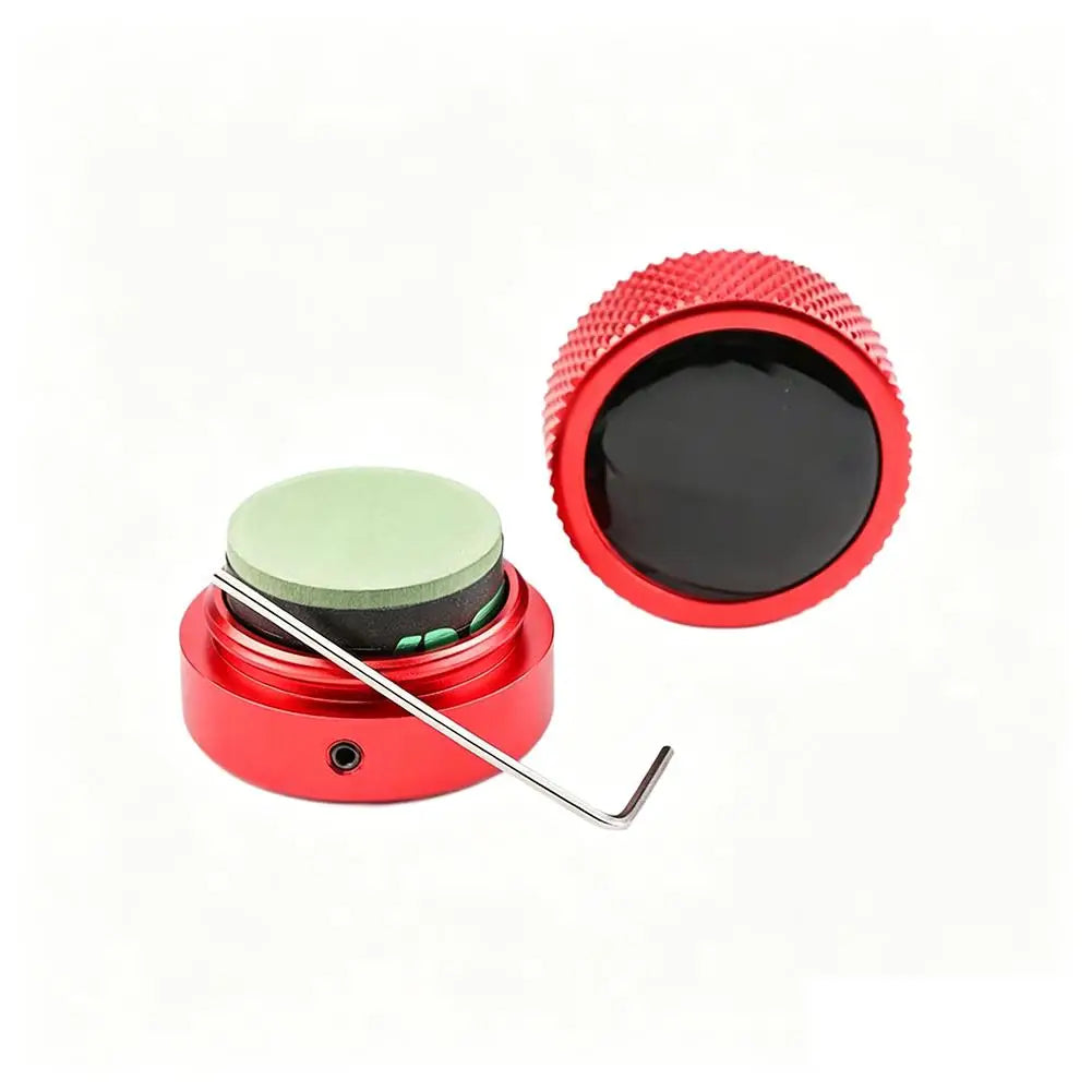 Silent Magnetic Billiard Chalk Holder Aluminum Alloy Portable Pool Billiards Powder Holder Bag Billiard Snooker Accessories Oasis Select Red