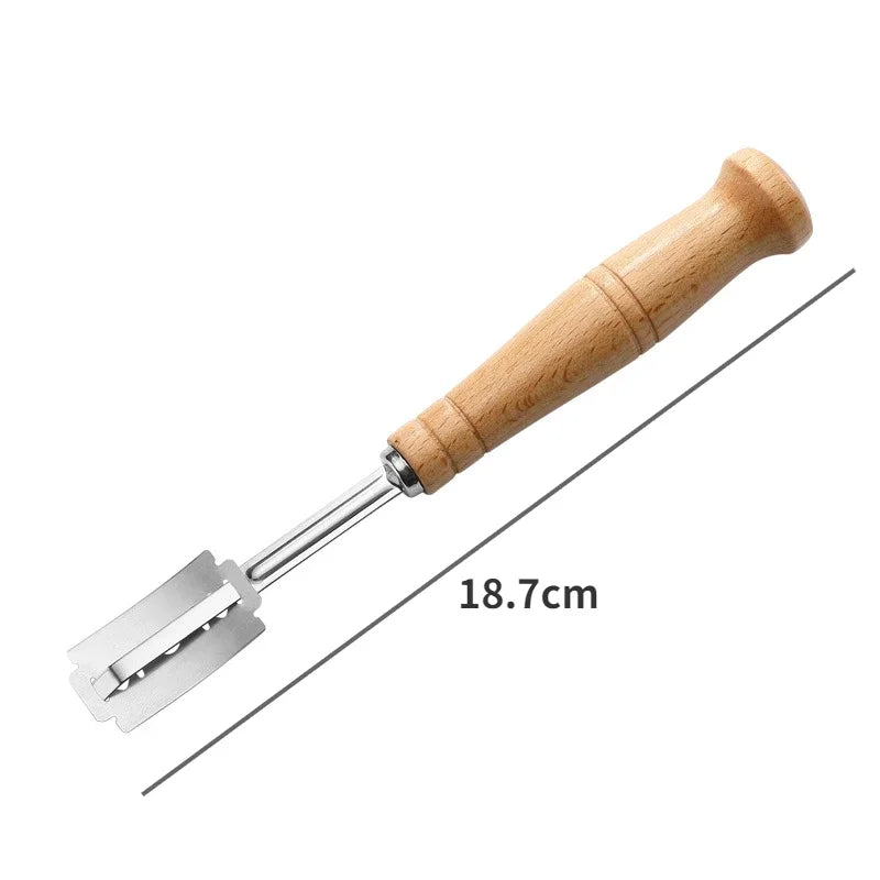 Practical Curved Bread Cutter Pastry Cutter Baking Tool Baking Accessories Kitchen Tool Oasis Select B