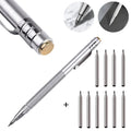11PCS Alloy Scribe Pen Carbide Scriber Pen Metal Wood Glass Tile Cutting Marker Pencil Metalworking Woodworking Hand Tools Oasis Select 1SET