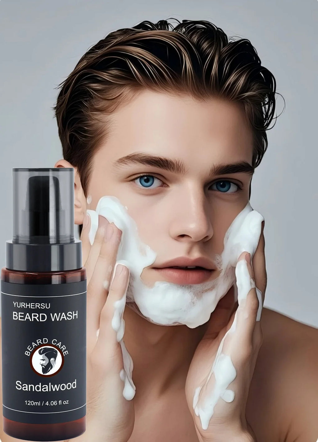 YURHERSU Men's Beard Shampoo – Deep Cleansing & Softening Beard Shampoo Oasis Select Default Title