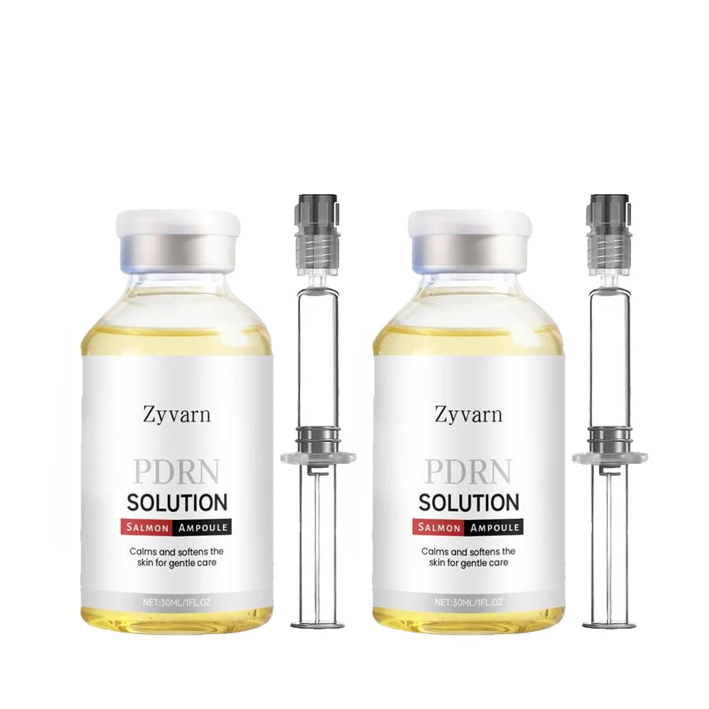 PDRN Salmon DNA Serum Ampoule Collagen Deep Hydrating Moisturizing Facial Essence Gentle Skin Care Treatment Oasis Select 2PCS