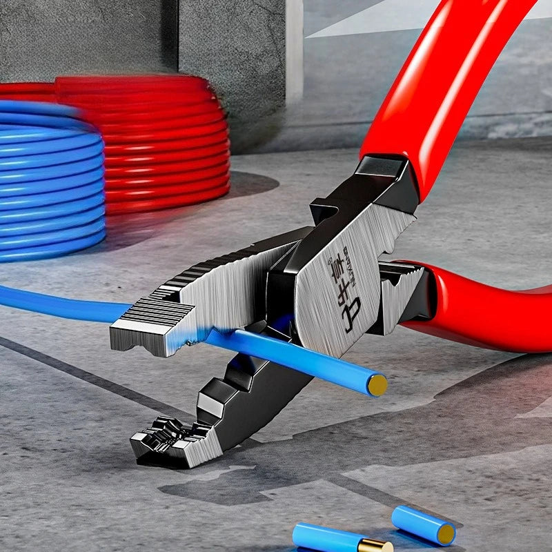 JUSTINLAU Industrial Grade Multifunctional Pliers Heavy Duty Combination Pliers and Cutting Machines for Automotive Maintenance Oasis Select