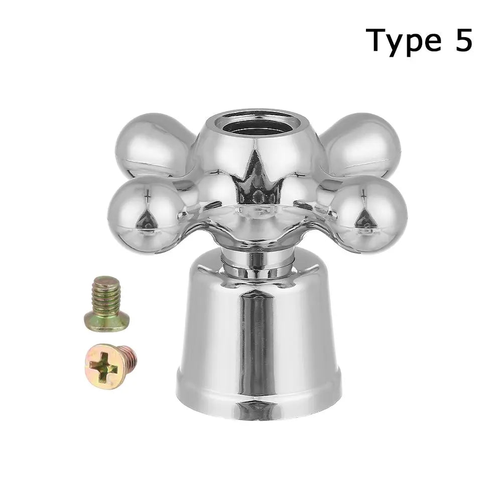 Triangle Valve Small Spout Dish Basin Faucet Handle Switch Handle Accessories Single Cold Quick Open Valve Core Handwheel Oasis Select 5