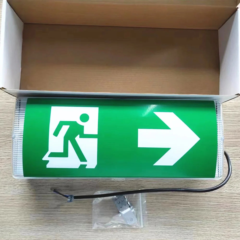 SHINEKNOT IP65 LED Emergency Exit Light – 24Hr 100-280V