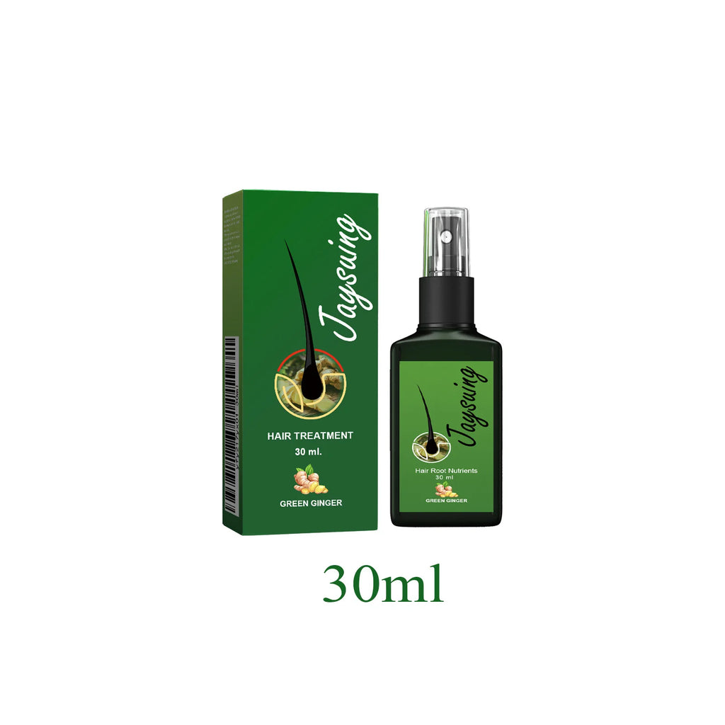 Ginger Hair Growth Serum Spray Scalp Treatment Nourish Hair Root Strengthen Prevent Loss Repair Follicle Smooth Essence Nutrient Oasis Select 30ml