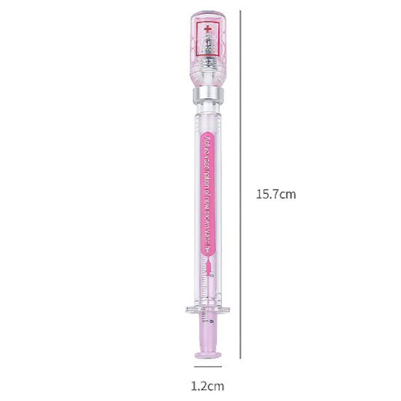 Syringe-Shaped Novelty Gel Pen 0.5mm | Fun Stationery