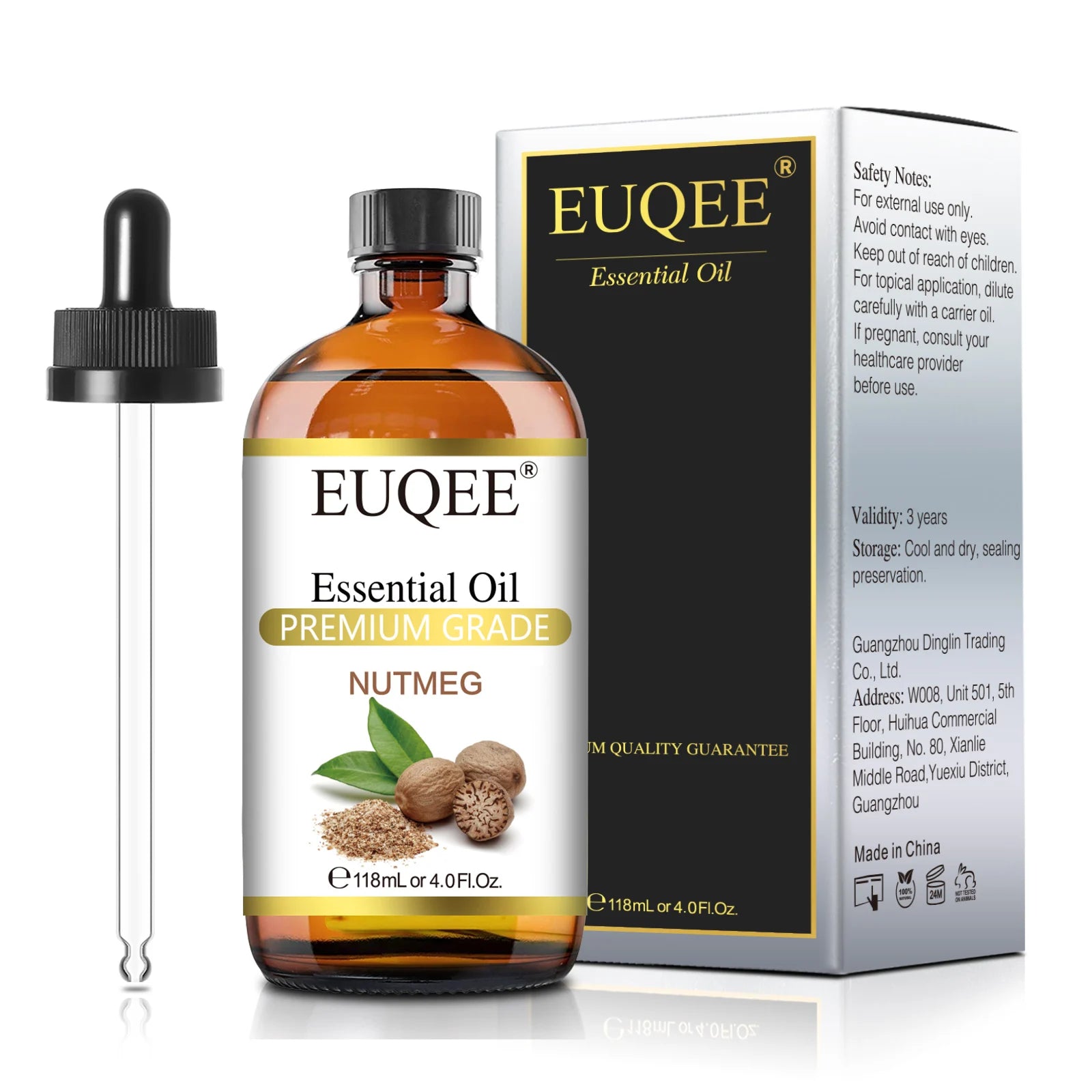 EUQEE Aromatherapy Essential Oils – Lavender, Eucalyptus & More