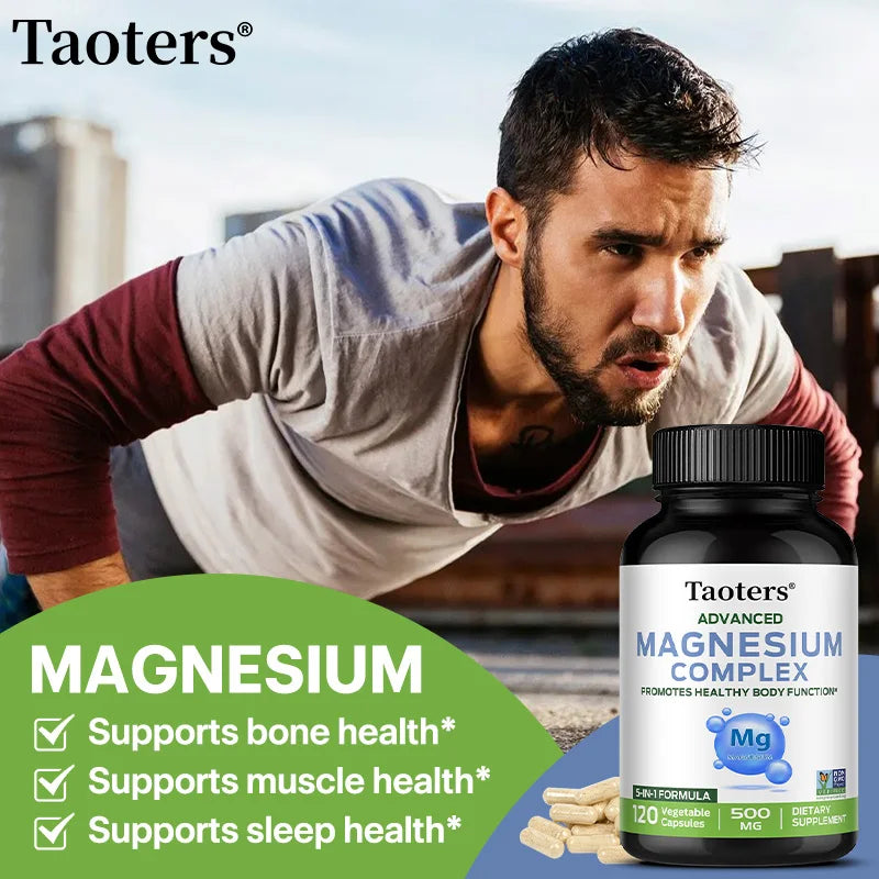 Magnesium Complex Capsules – High Absorption | Muscle & Bone