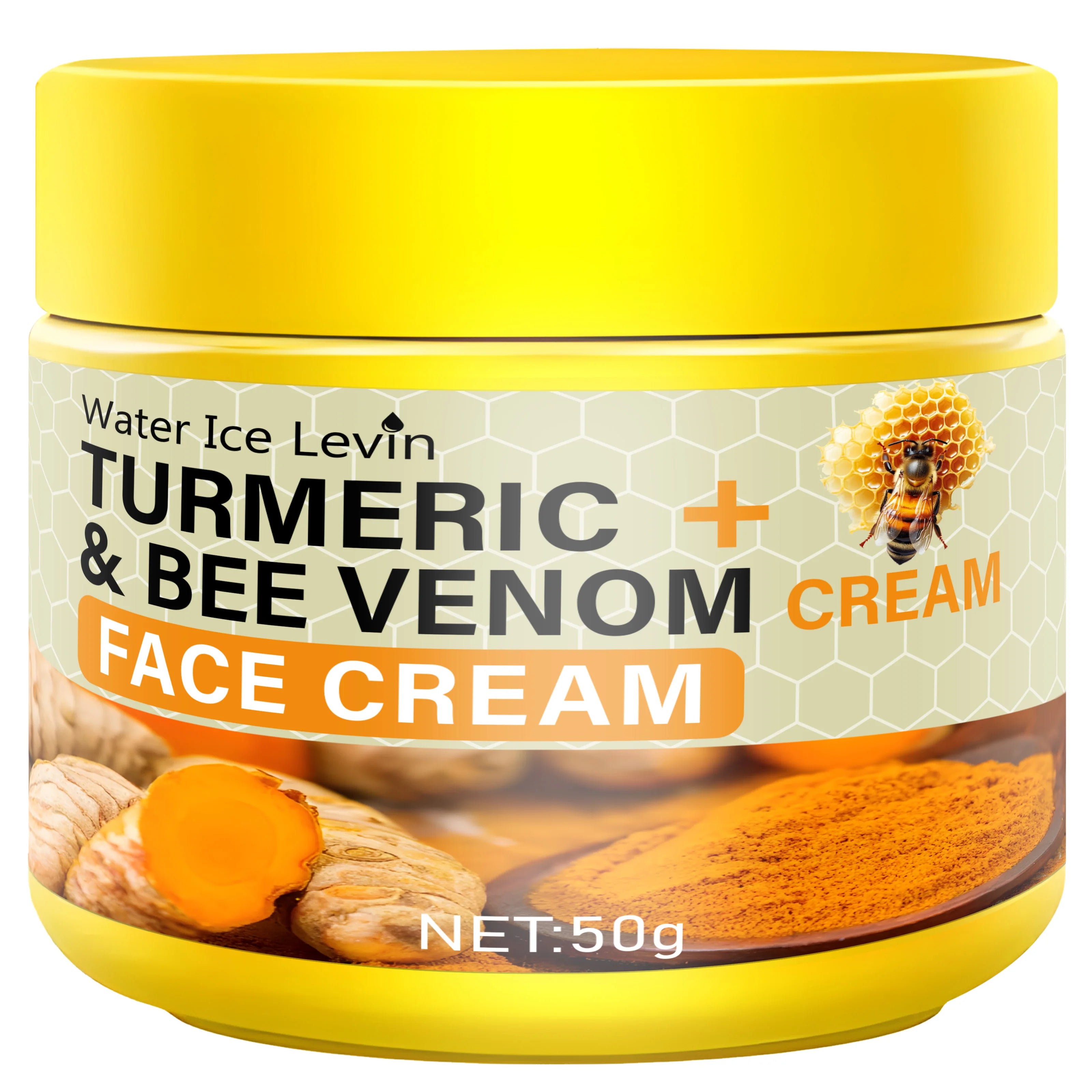 Turmeric & Bee Venom Collagen Face Cream – Deep Moisturizer Facial Moisturizer Cream Oasis Select A
