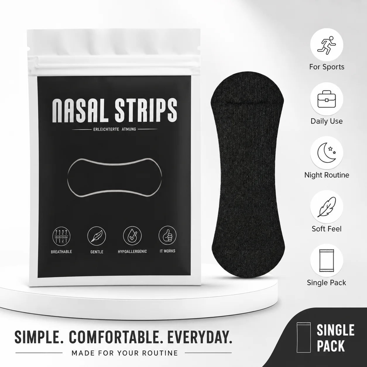 15/20/30pcs black nose patches, soft and comfortable for daily use, portable, a great home item Oasis Select 30pcs