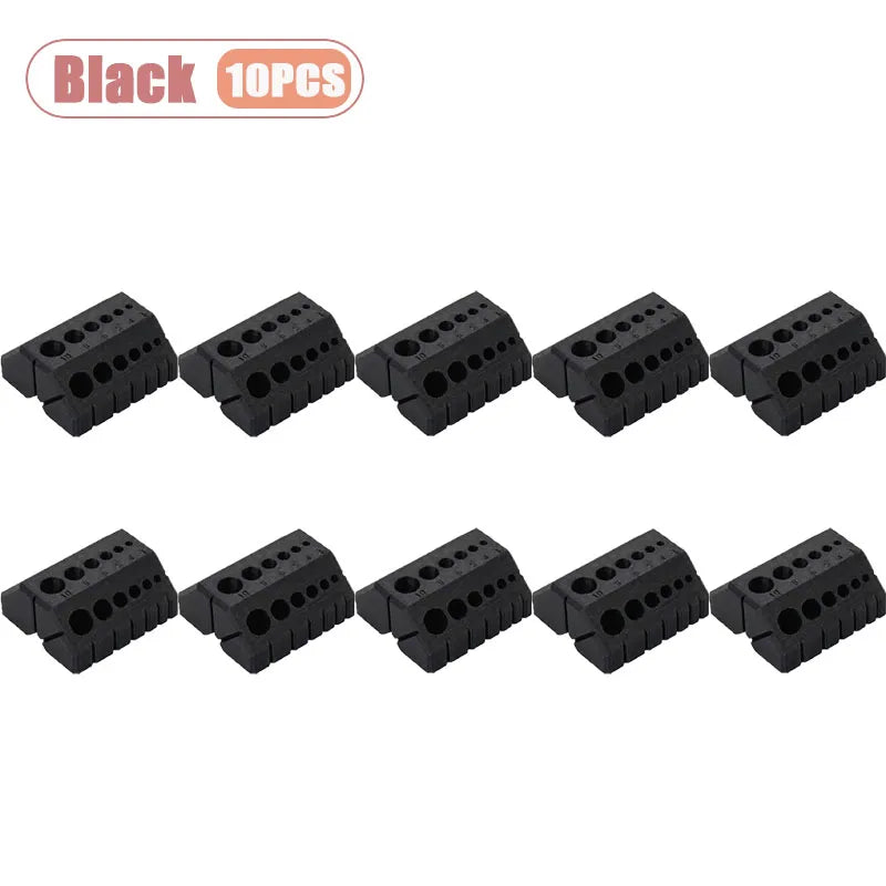1-20PCS 3D Printed Drill Guide Tool Portable Drill Bit Alignment Jig for Woodworking Precise Positioning DIY Woodworking Helper Oasis Select Black-10PCS